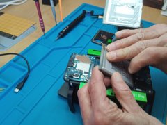 Remplacement de batterie smartphone